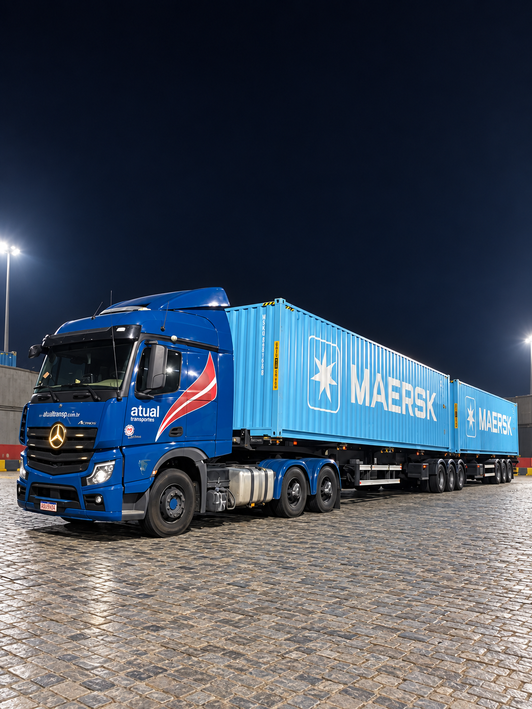 Frota e estrutura da Atual Transportes